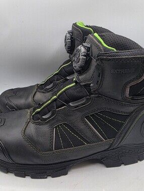 RefrigiWear Extreme Hiker BOA Safety Toe Freezer Boots Black US Men's Size 10.